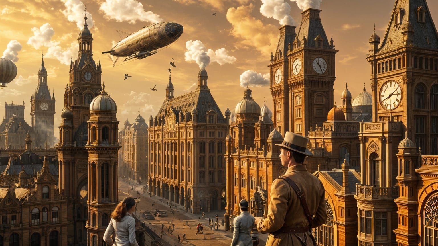 Steampunk City