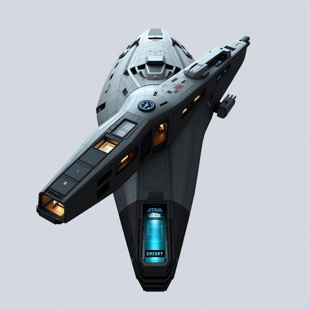 Luxury Space Freighter Yacht in Star Wars Galaxy