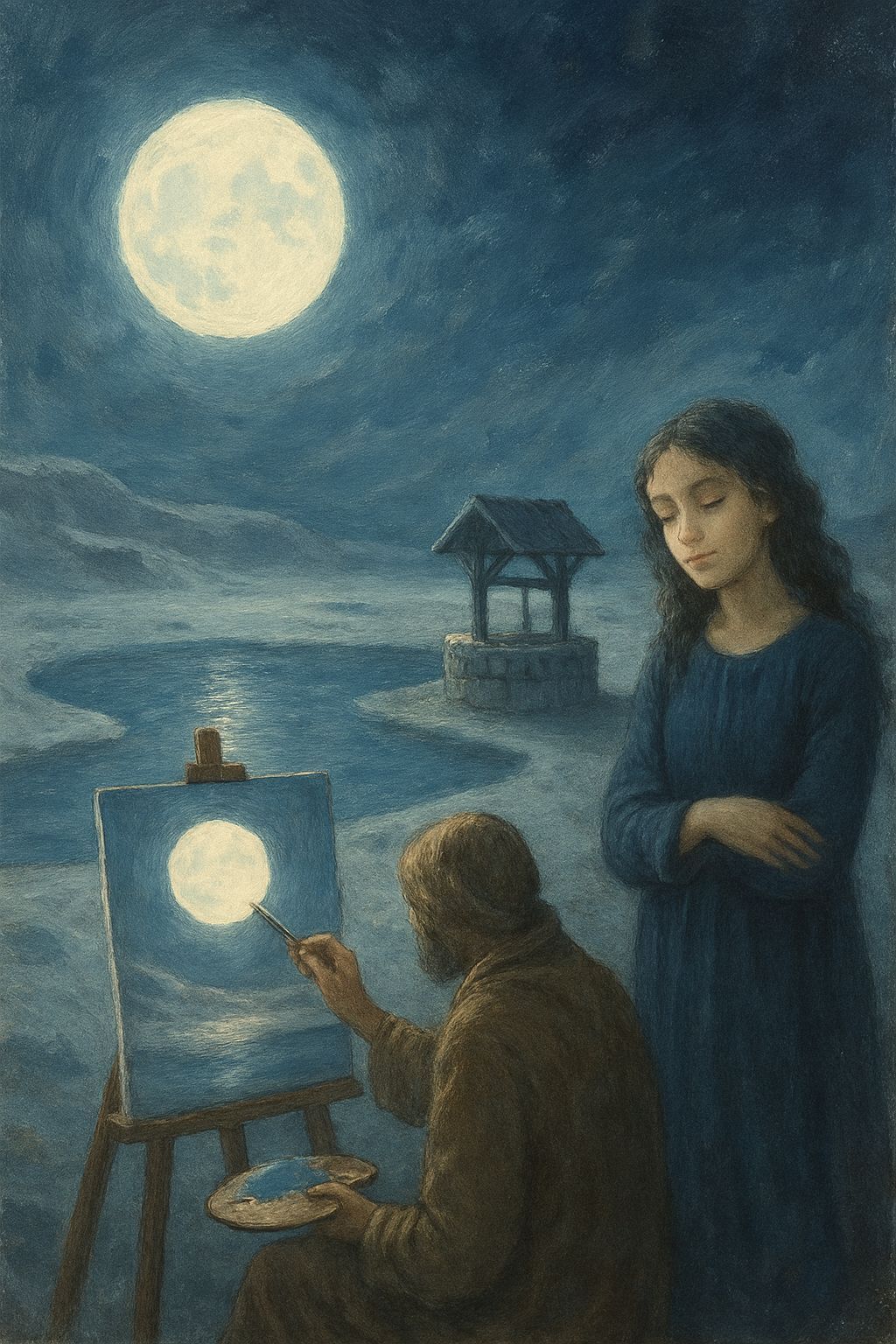 I Fashion a Moonscape I Still a Well