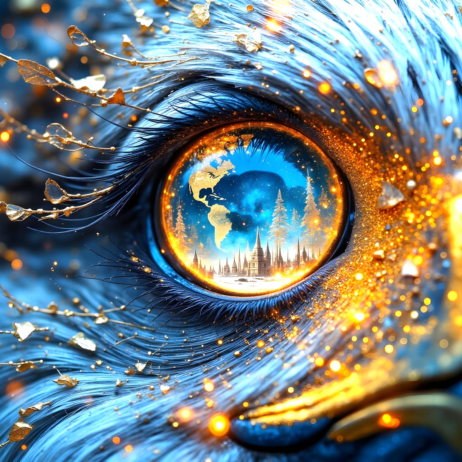 An Eagle's Eye View of the World