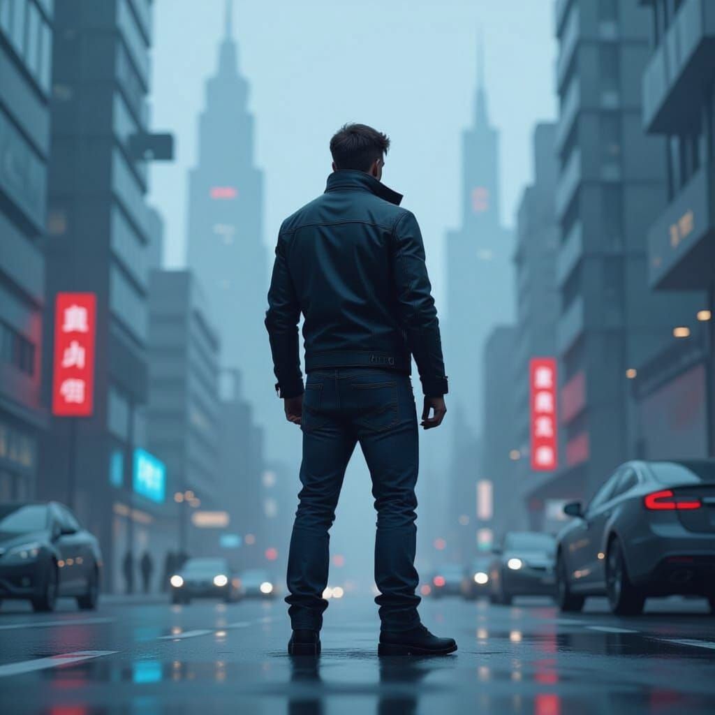 Buttocks of a Gay Man