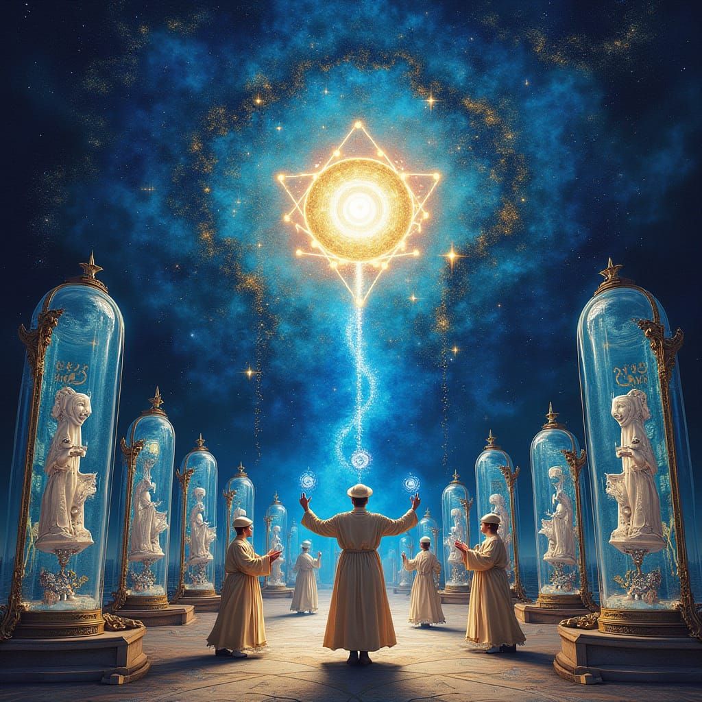 Dazzling Stargate Reveals a Galaxy of Light