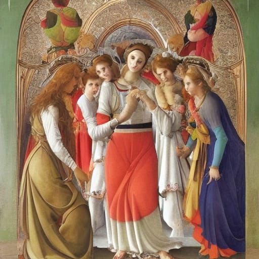 Joker's Cradle Faces by Lippi and Somov