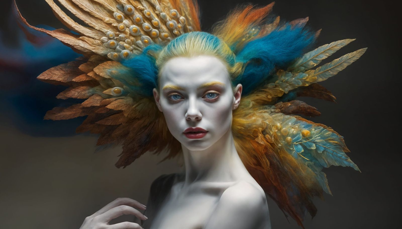 20th Century Painting Characters at a Party