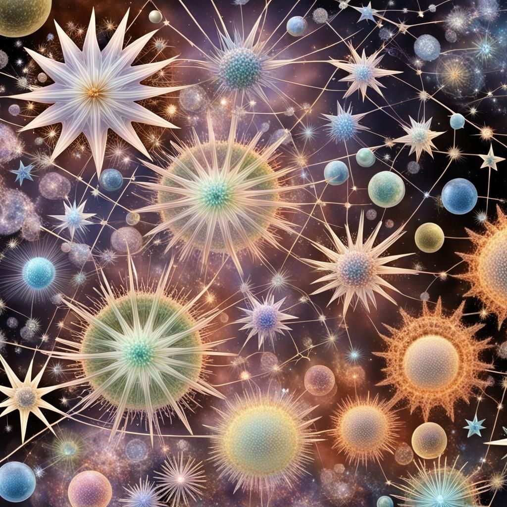 Magical Starry Crystal Environment