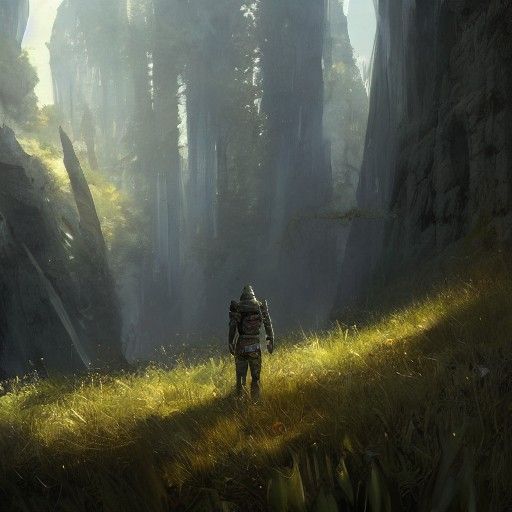 Brave Explorer in Unknown Territory