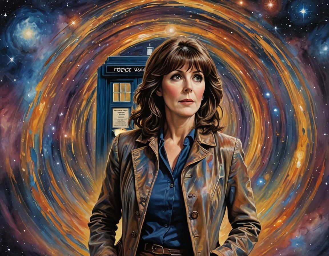 Sarah Jane Smith in Space, Impasto Style