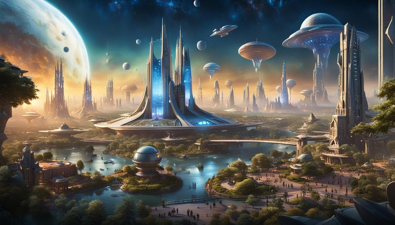 The Galaxy of Elboron One in All its Glory (V9), by Lord Eboron