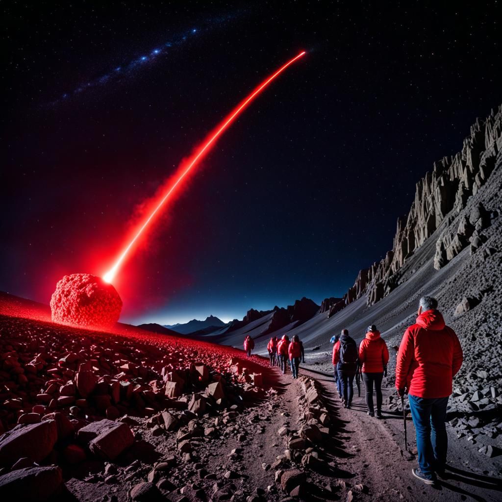 Red Comet's Ominous Pass Sparks Superstition