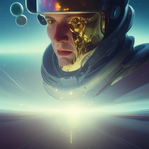 Richard III in Space: Hyperdetailed Portrait