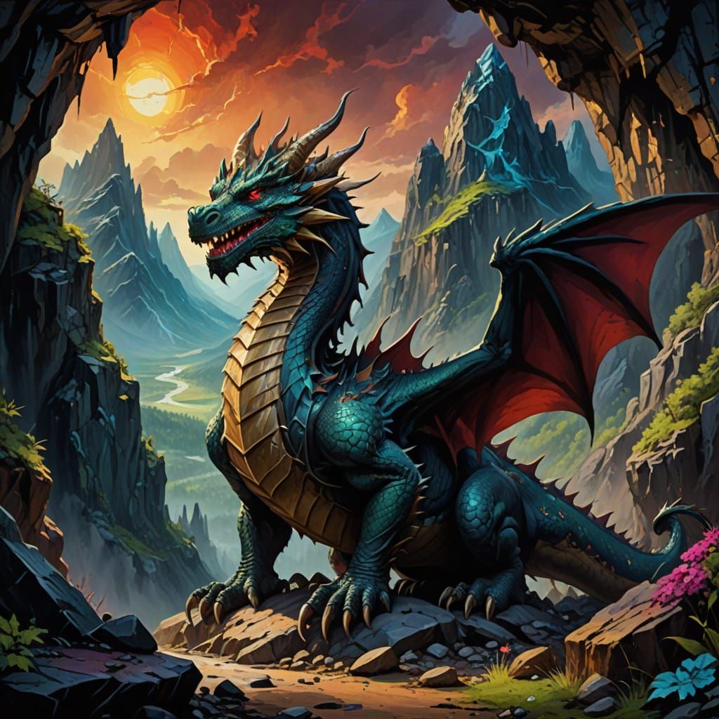 "Where have those vile humans taken the dragon princess?"