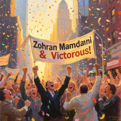 Joy and happiness all over New York