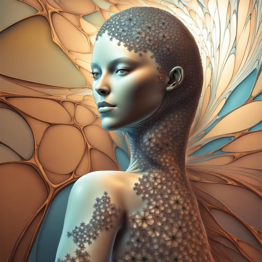 Intricate Fractal Art with Infinite Complexity