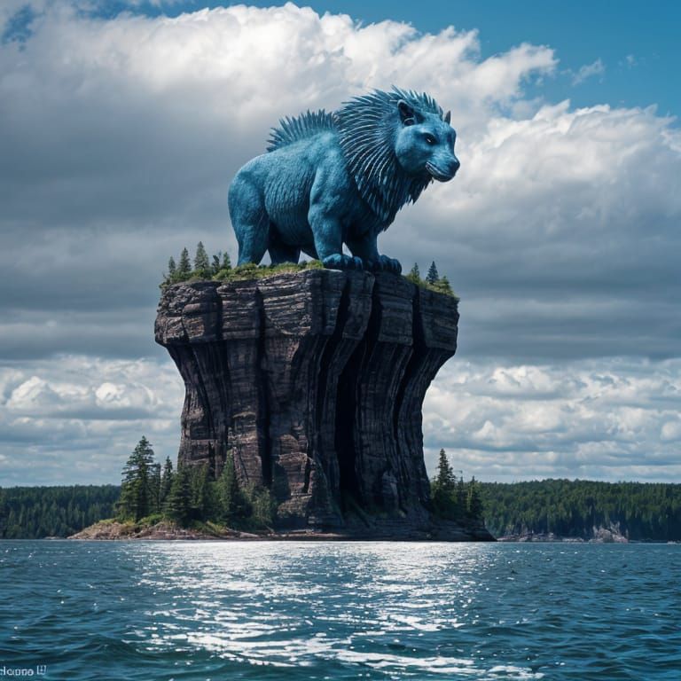 Mysterious Creature Emerges from Lake Superior