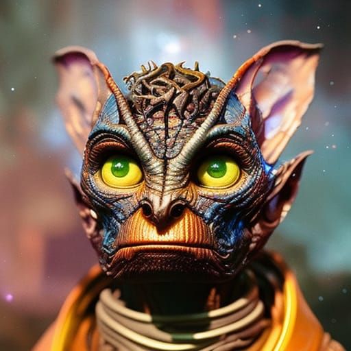 Hyperdetailed Portrait in Style of Van Gogh