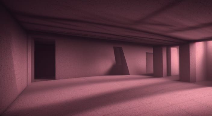 Eerie Sci-Fi Liminal Spaces in 4K