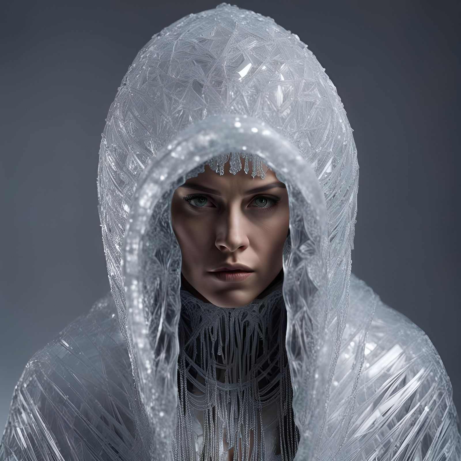 Wearable Ice Sculpture