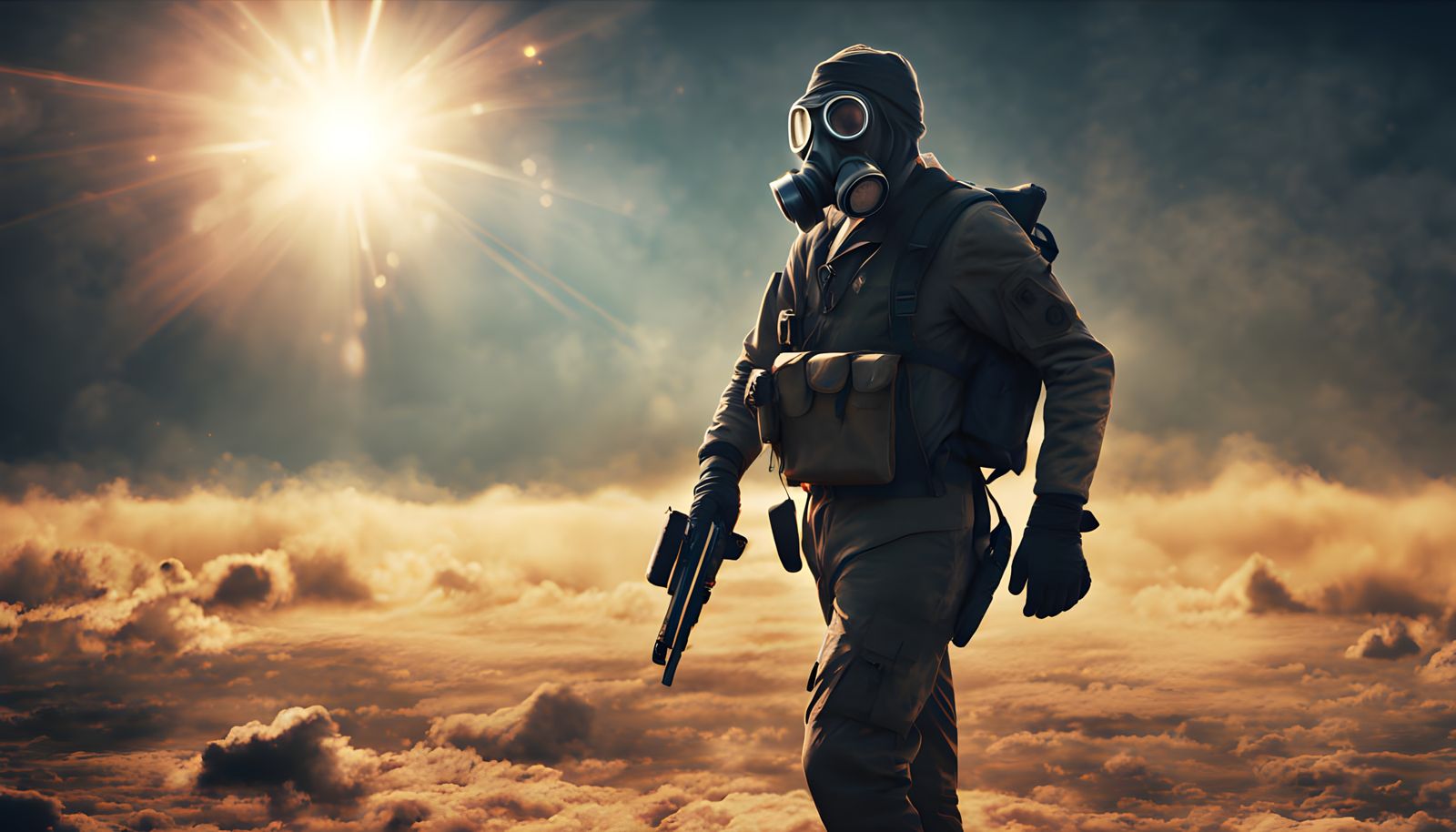 Survivor in a Wasteland Sky