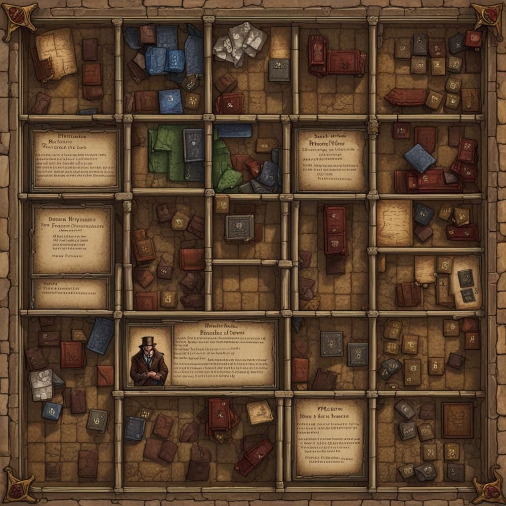 Sherlock Holmes and Heroquest AI Mashup