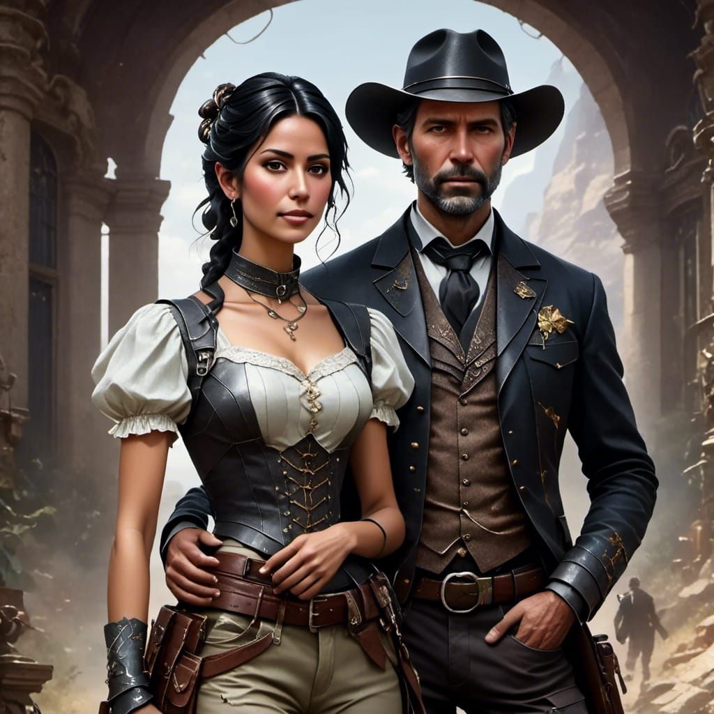 Wild West Portrait in 8k Resolution