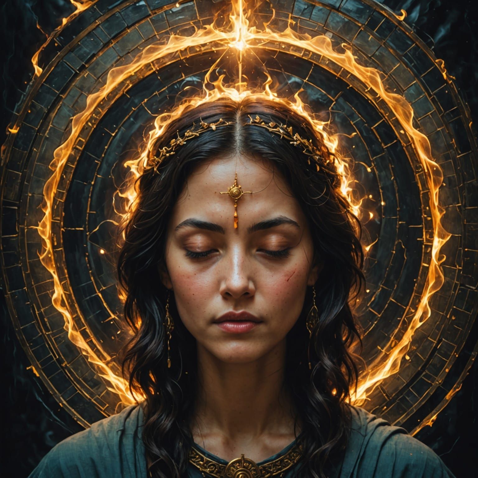 Abstract Image of Intense Emotional Experience