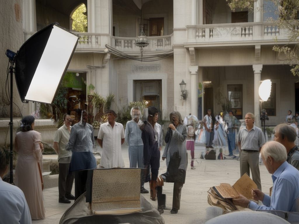 Black and White Vector Art Capturing Photographic Emotion