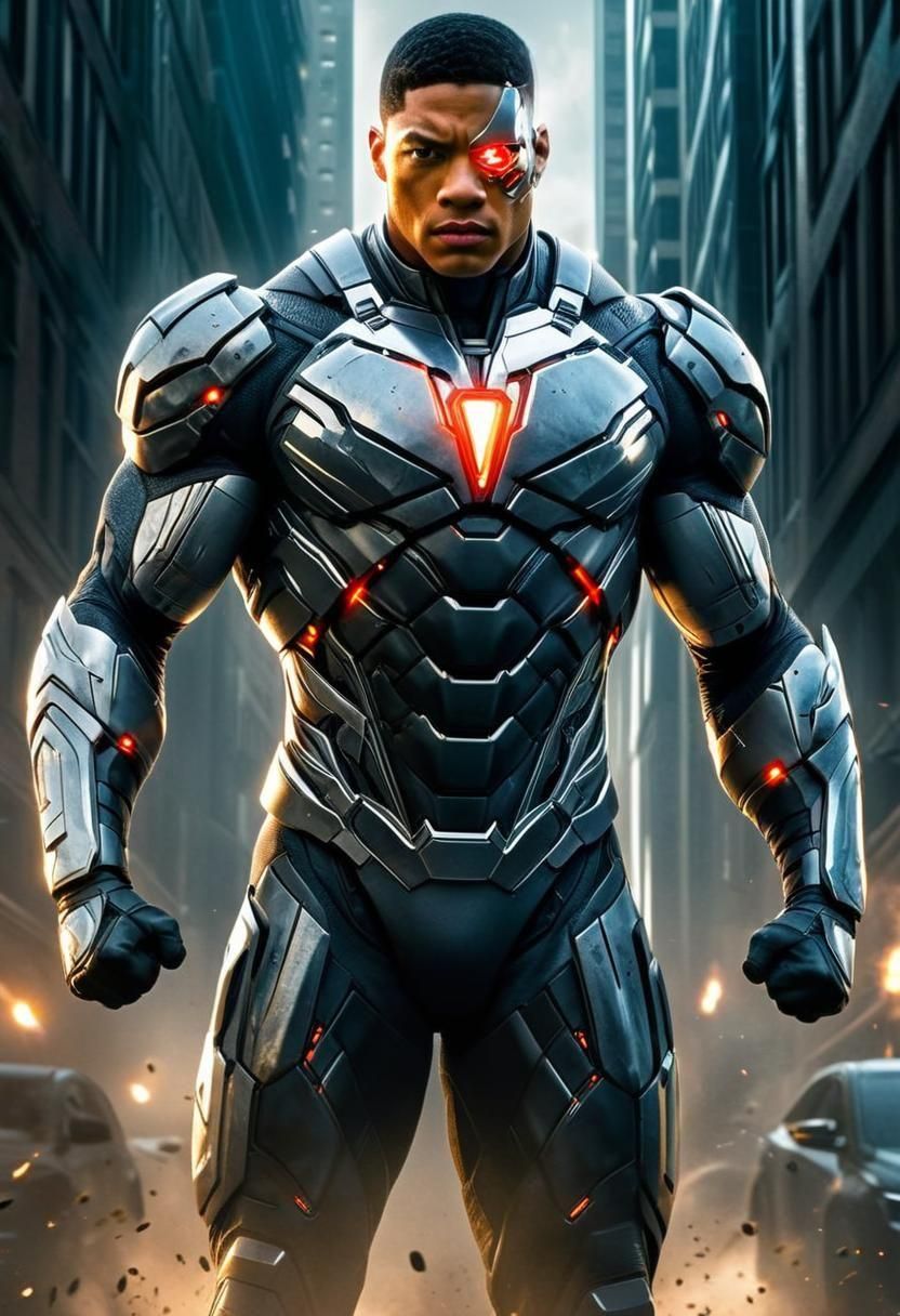 DC Comics' Cyborg, Portrayed by Ray Fisher
