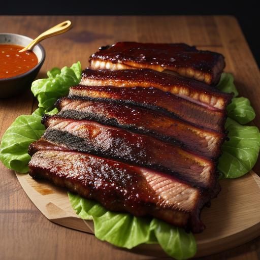 Majestic Barbecue Ribs with Smoky Glaze