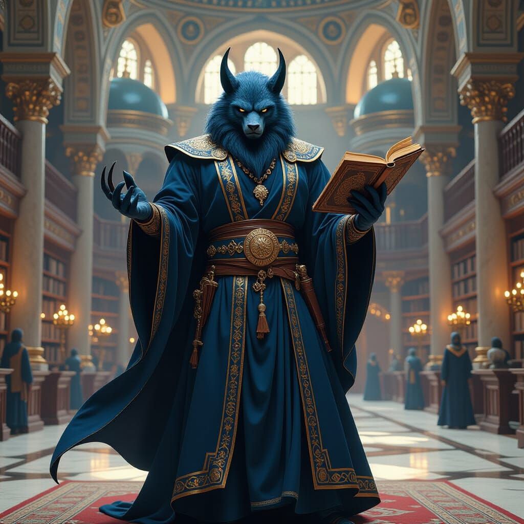 Ottoman Scholar-Warrior as a Heroic Beast