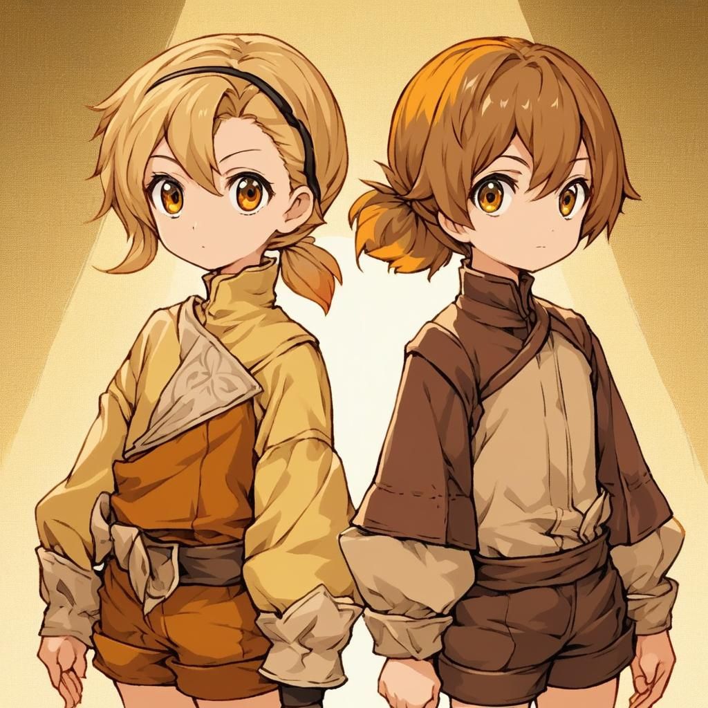 Ryza the Alchemist in Anime Style