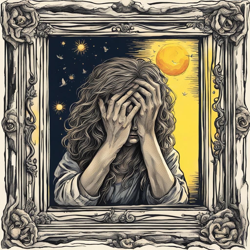 Melancholic Sun on TV: An A-ha Inspired Scene