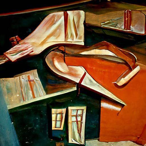 Expressionist Painting in the Style of Early Modern Masters