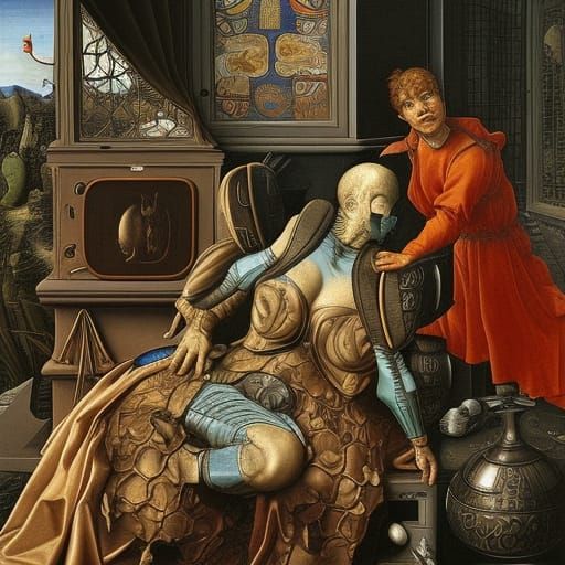 Sci-Fi Materialization in Renaissance Style