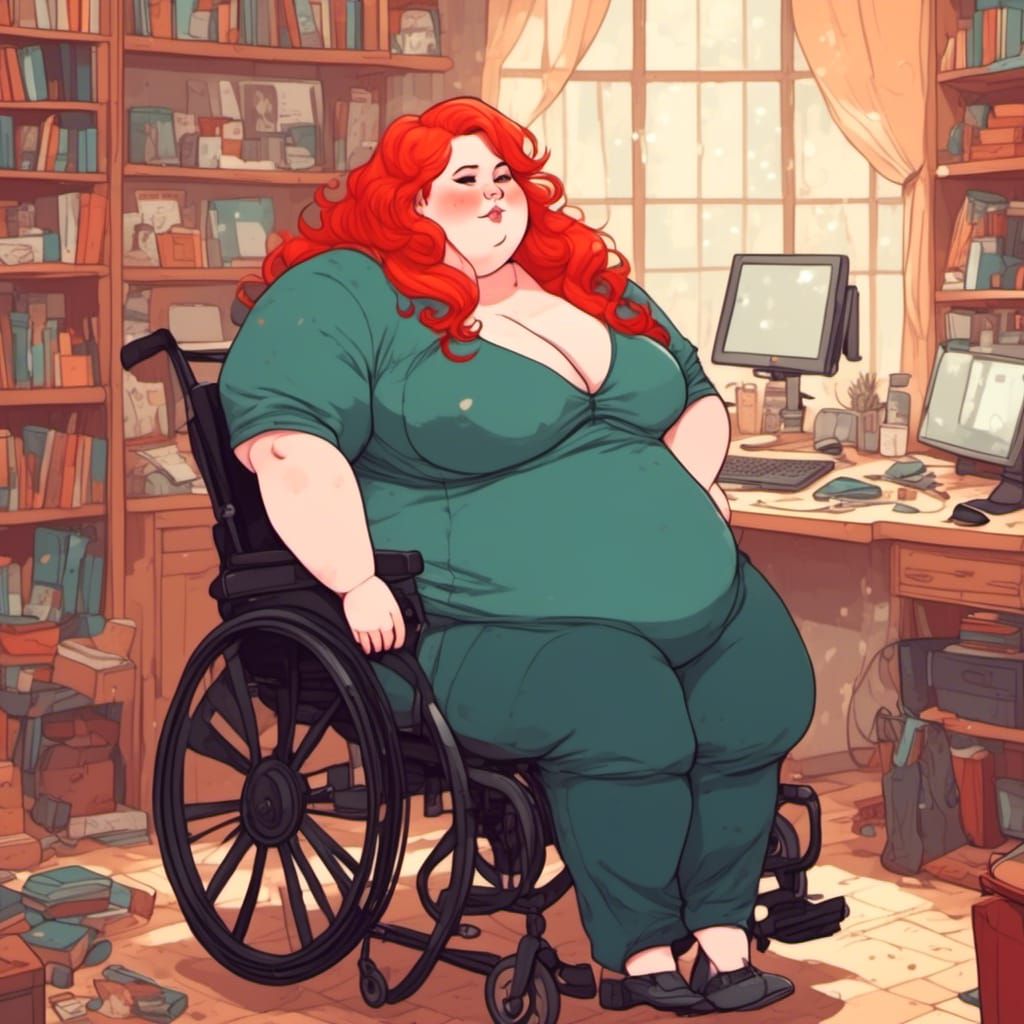 Curvy Redhead in Wheelchair: A Celebration of Body Positivit...