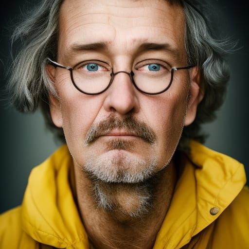 Professional Portrait of Average German Man