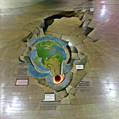 Abstract Visualization of Earth's Core