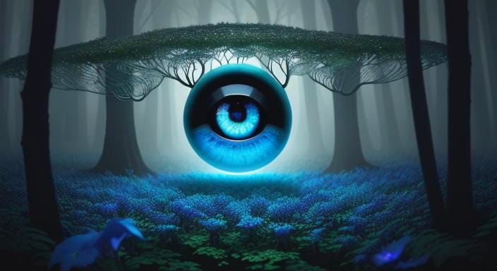 AI Image from Null Prompt: Unknown Content