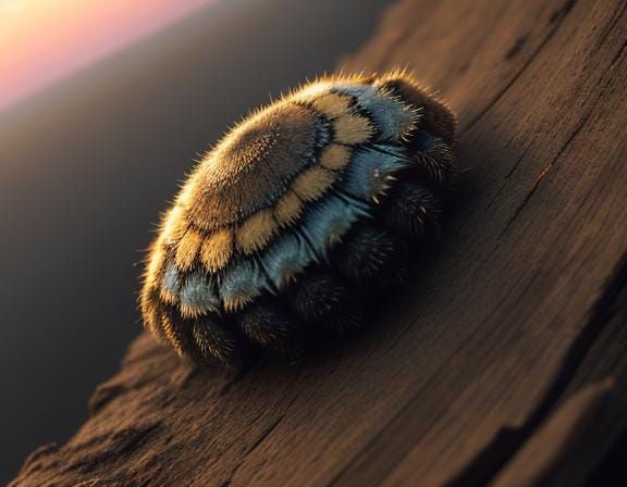 Regal Jumping Spider in Natural Sunset Light
