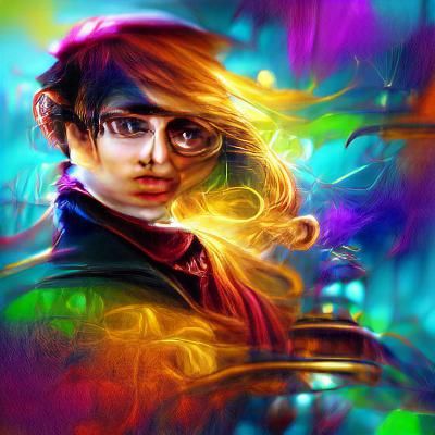 Stylized Portrait of Harry Potter