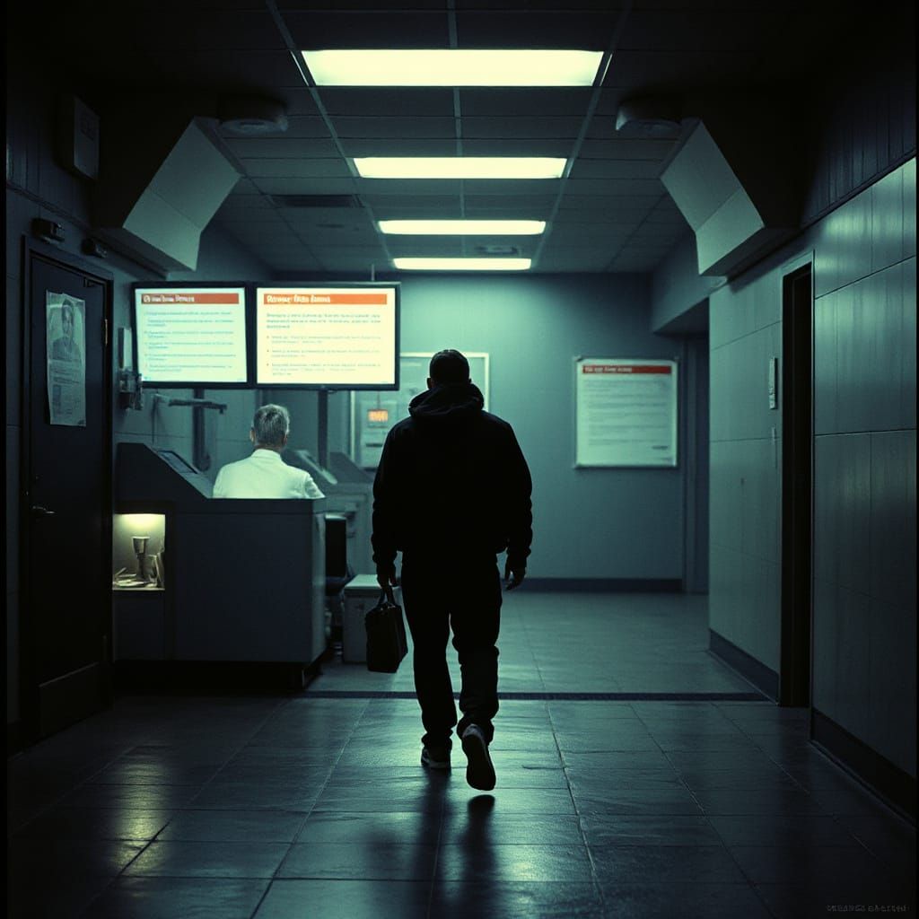 Algorithmic Censorship: A Minority Report Visualization