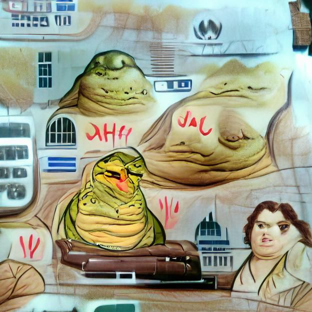 Jabba the Hutt is Displeased