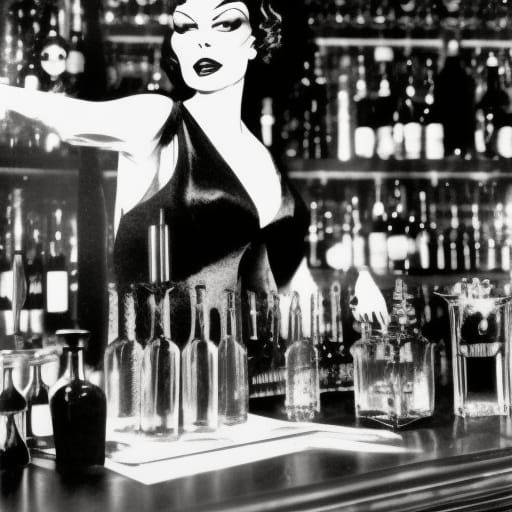 Film Noir meets Absinthe Bar