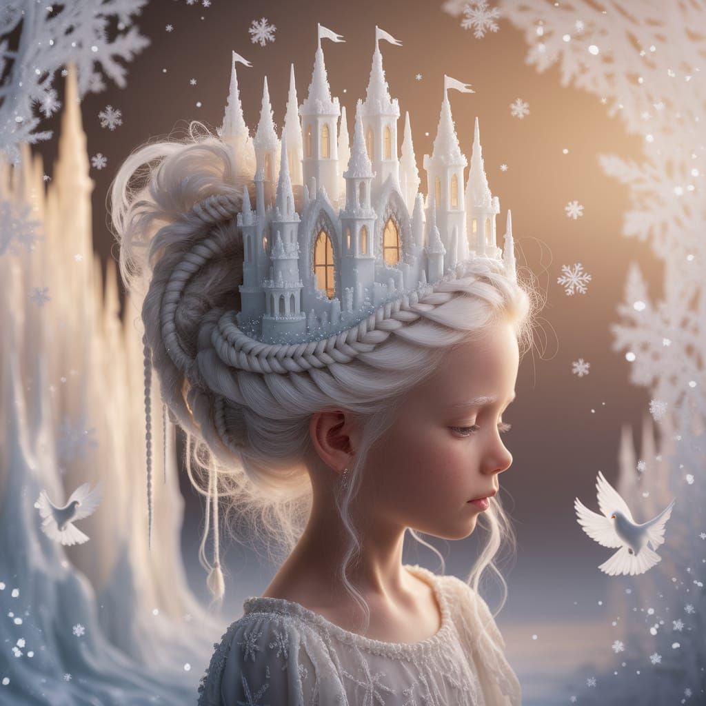 Crazy hairdo by @Svetlana_63