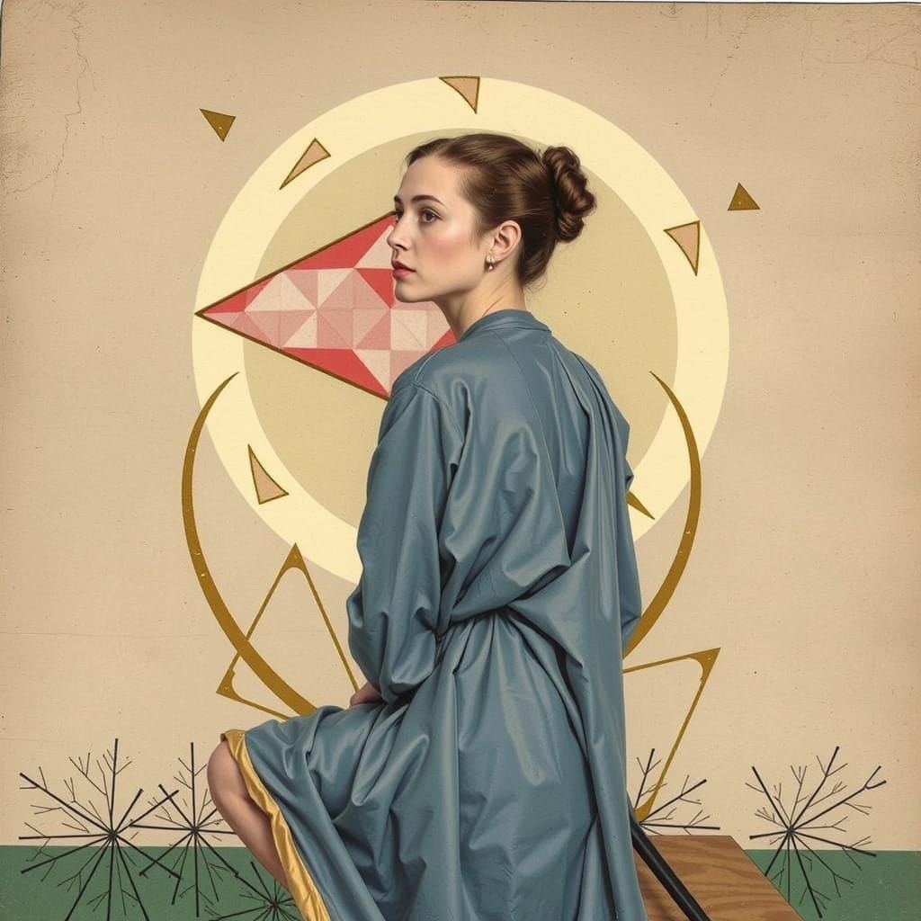 Complex Geometric Abstraction with Jagged Edges