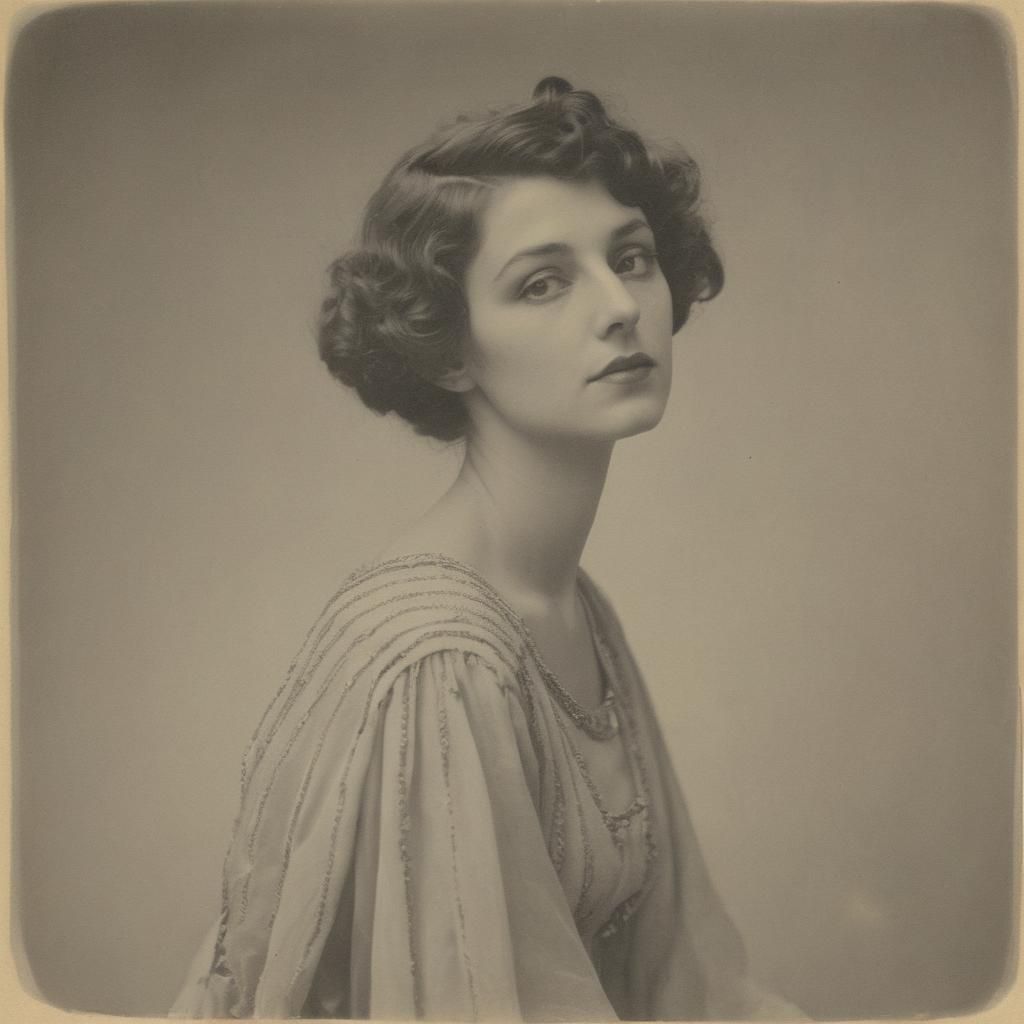 Peggy Guggenheim by Man Ray, Silver Gelatin Print