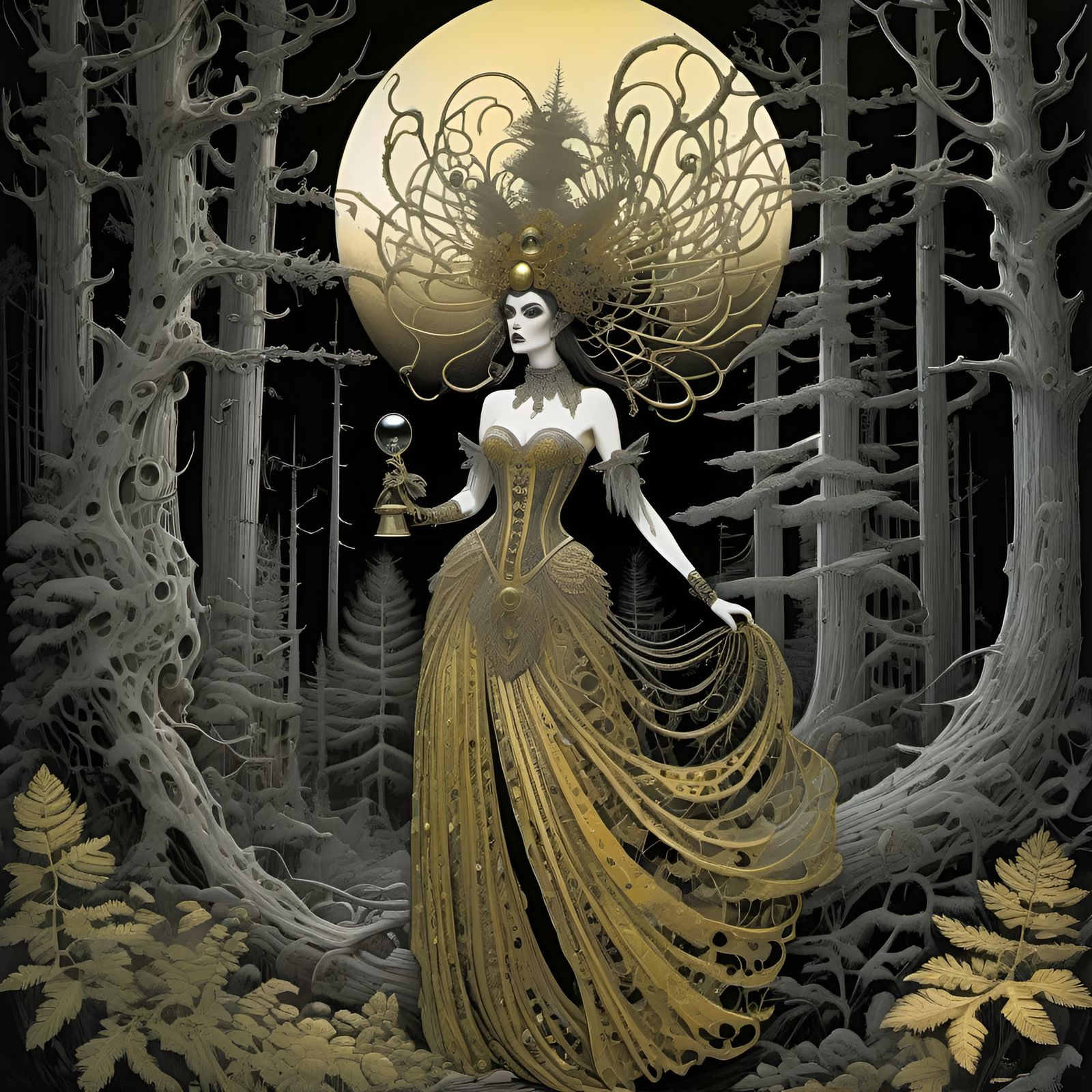 art by Ralph Steadman and Tim Burton, H.R. Giger