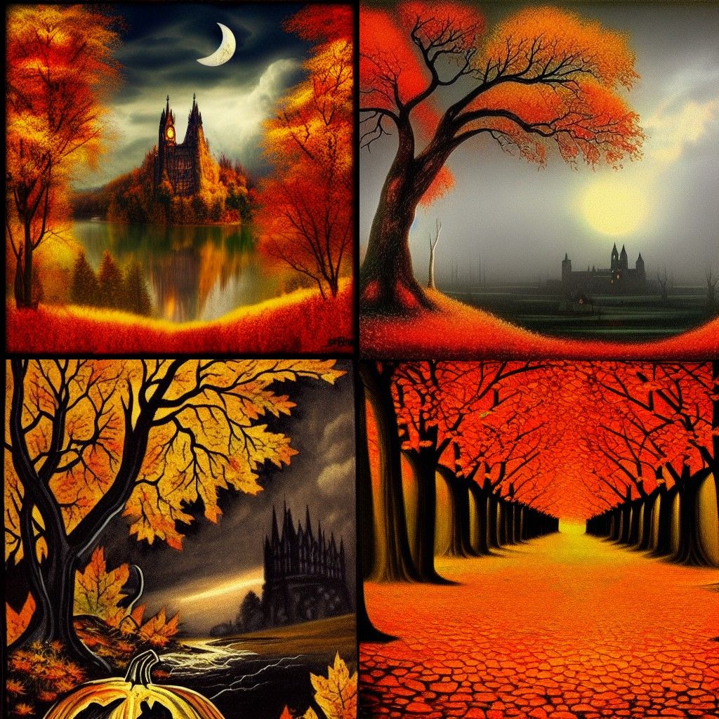 Gothic Art: The Fall of Autumn