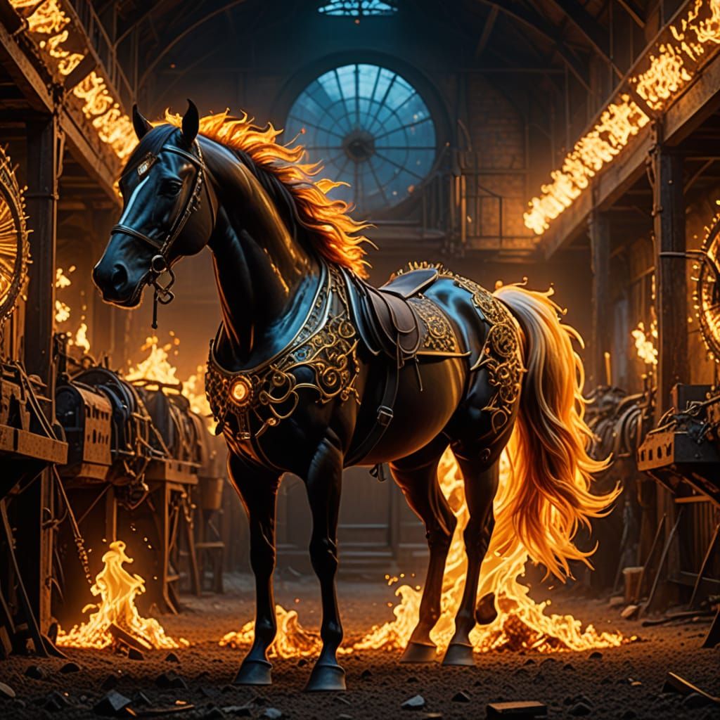 Mechanical Steeds in Stables of Scorched Iron