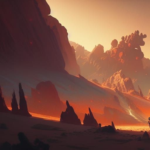 Martian Kingdom: Hyperdetailed Concept Art in Unreal Engine ...