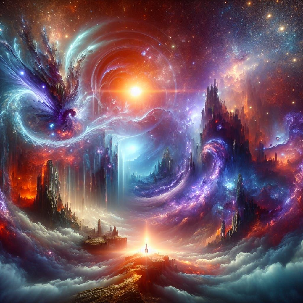 Universal Light: Fantastical Digital Matte Painting